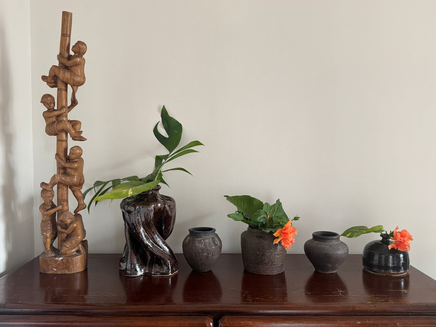 Palo Sebo Wood Sculpture