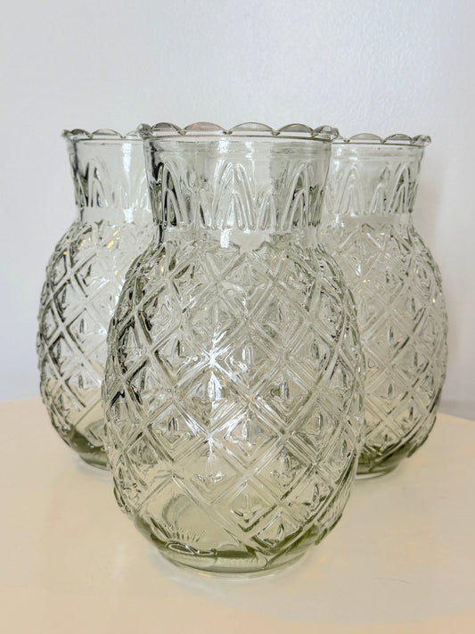 Pineapple Glass Vase