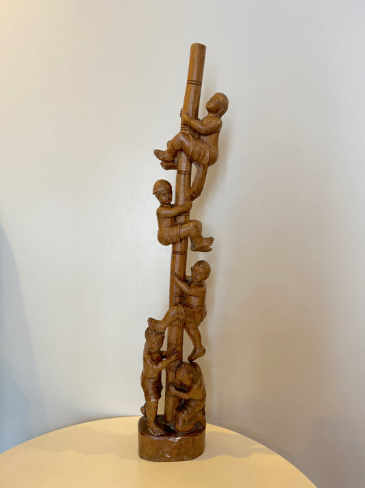 Palo Sebo Wood Sculpture