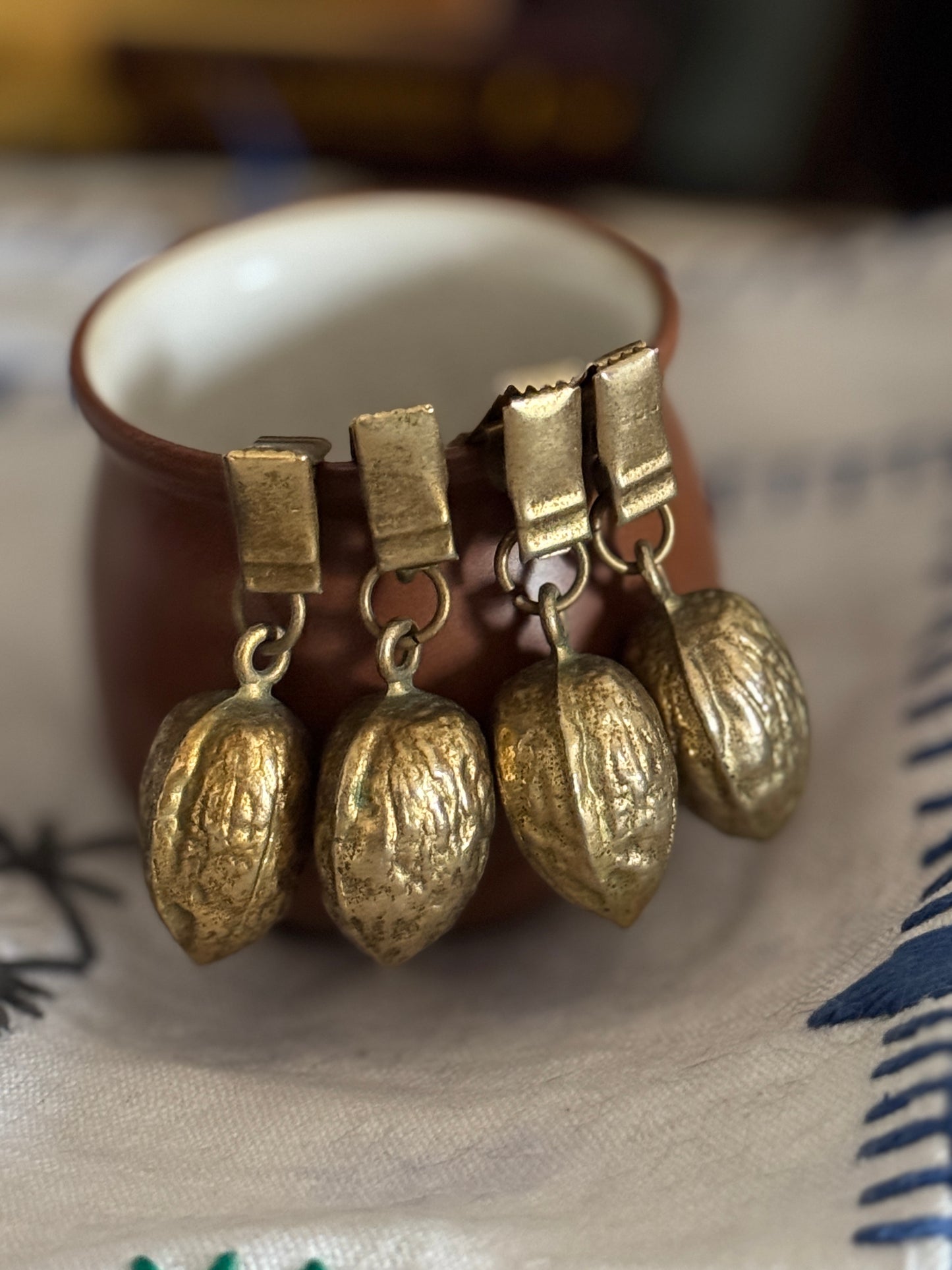 Table Cloth Weights (Walnut, Set of 4)